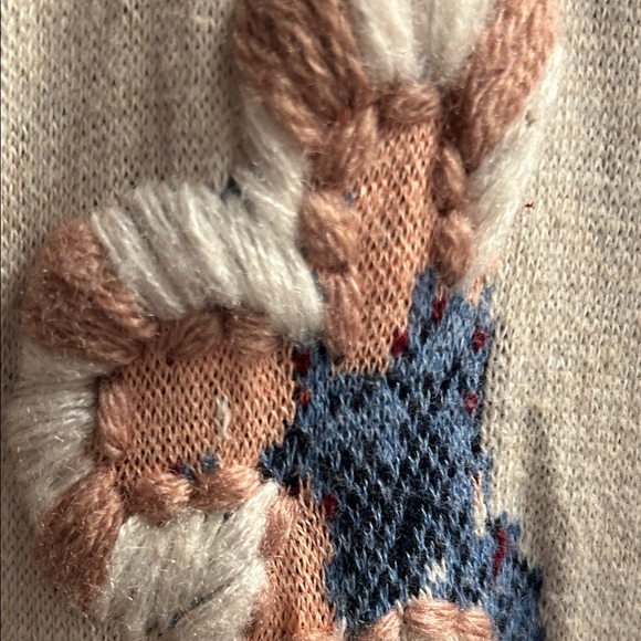 Floral Patterned Women's Coat Cardigan By Anthropologie - Picture 7 of 16